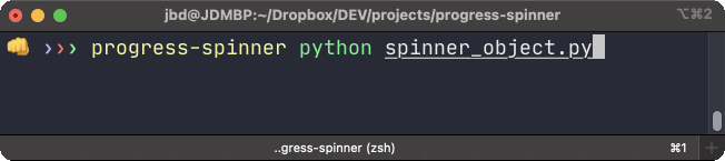 Python Spinner Class